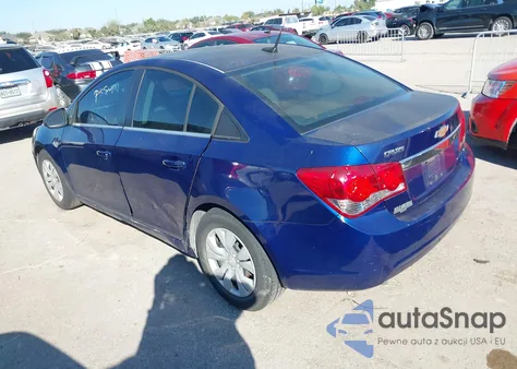 2012 Chevrolet Cruze Ls z USA, uszkodzony, nr VIN 1G1PC5SH2C7123776